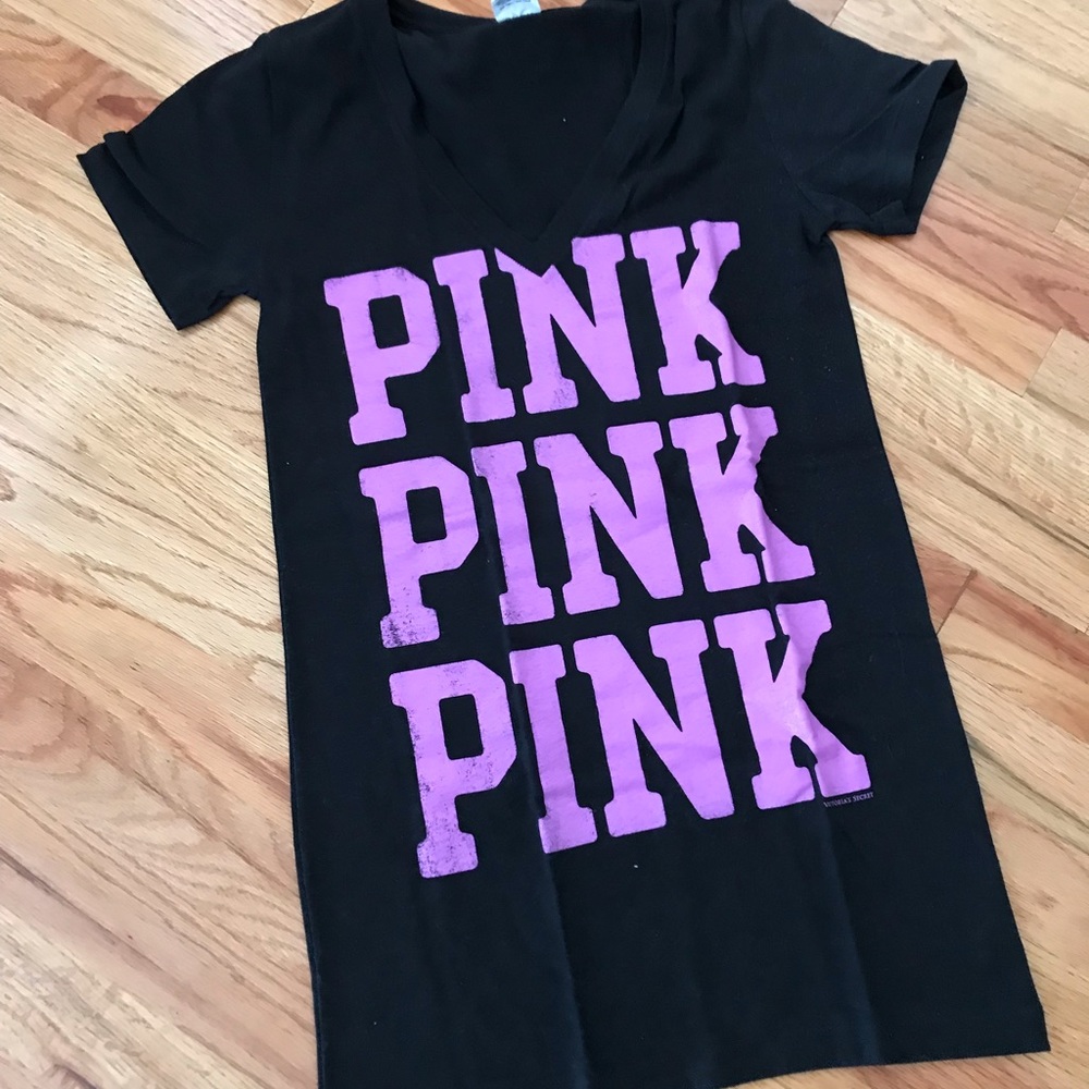 PINK Victoria’s Secret Black Shirt